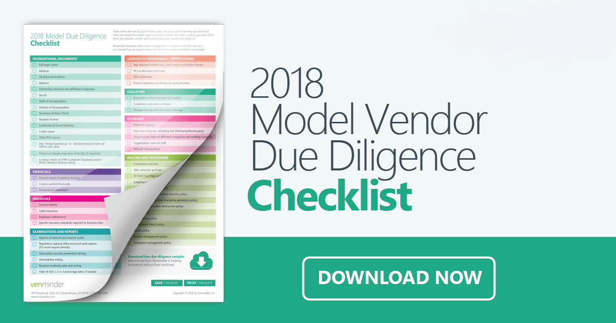 cta-checklist-model-due-diligence-june-2018