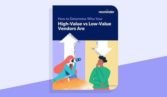 how determine high value low value vendors
