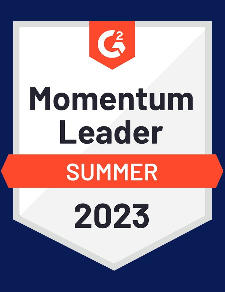 G2 Momentum Leader Summer 2023