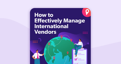 how effectively manage international vendors