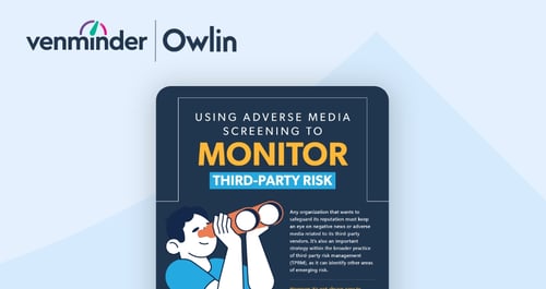 use adverse media screening monitor third-party risk