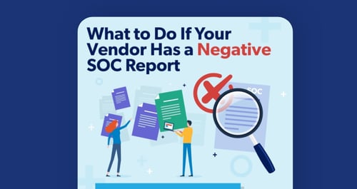 negative vendor soc report