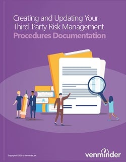 third-party risk management procedures documentation
