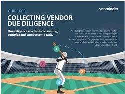 collecting vendor due diligence