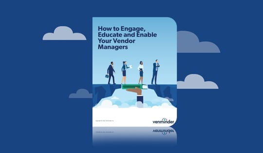 engage educate enable vendor managers