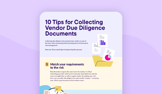 infographic-resources-10-tips-for-collecting-vendor-due-diligence-documents