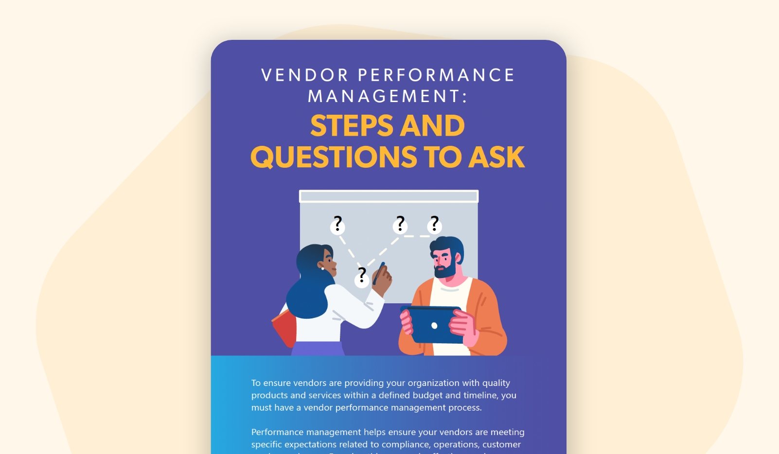 vendor-performance-management-steps-questions
