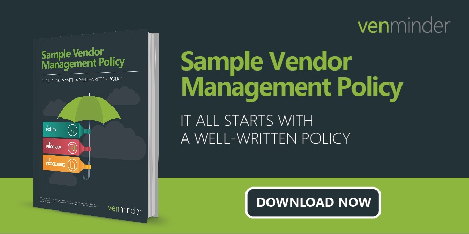 Vendor Policy Sample for Vendor Risk Management